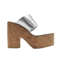 Summer Shoe Store 12 JEFFREY CAMPBELL YESMINA ST SILVER