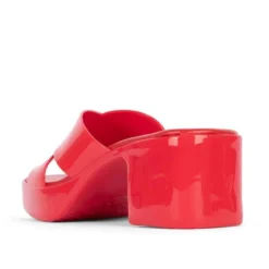 JEFFREY CAMPBELL - BUBBLEGUM RED MULES -Summer Shoe Store BUBBLEGUMRED3