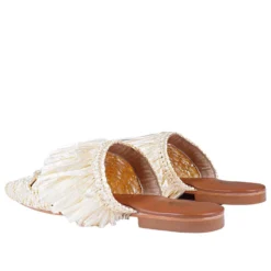 DE SIENA MARILU FLATS IVORY -Summer Shoe Store DE SIENA MARILU IVORY 2