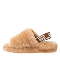 UGG FLUFF YEAH SLIDE CHESTNUT 5 UGG FLUFF YEAH SLIDE CHESTNUT -Summer Shoe Store FLUFFCHESTNUT3