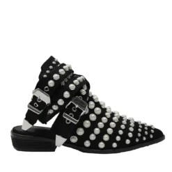 Summer Shoe Store 22 JEFFREY CAMPBELL PRTHON BCOW SUEDE BOOTIES