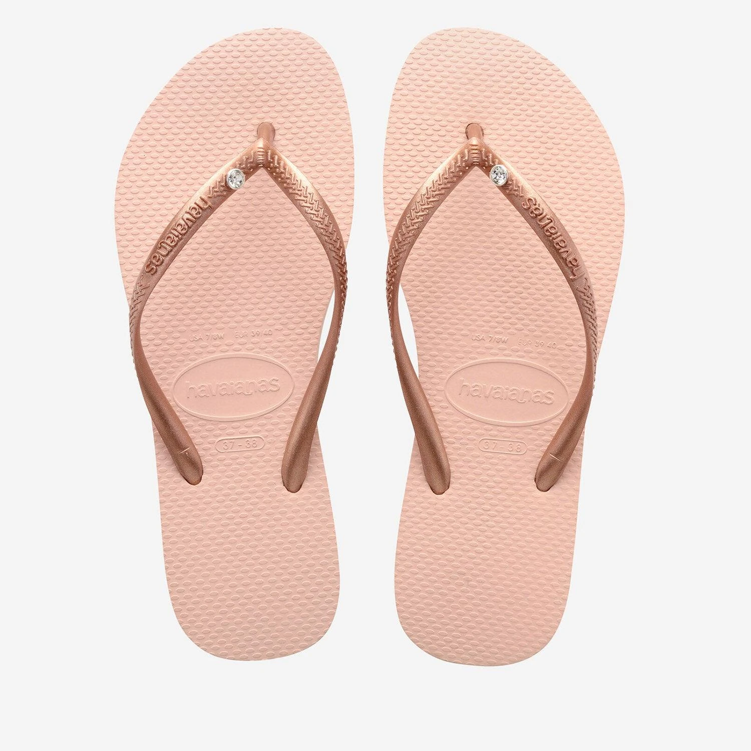 HAVAIANAS CRYSTAL SW II FC BALLET ROSE 1 HAVAIANAS CRYSTAL SW II FC BALLET ROSE
