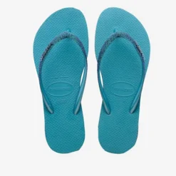 HAVAIANAS SLIM SPARKLE II AZUL