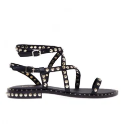 ASH VERSUS BLACK SANDALS