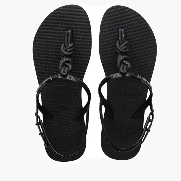 HAVAIANAS TWIST BLACK SANDALS 1 HAVAIANAS TWIST BLACK SANDALS