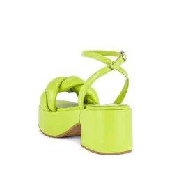 JEFFREY CAMPBELL BRAIDED PLATFORM SANDAL GREEN -Summer Shoe Store jeffreycampbellbraidedgreen2