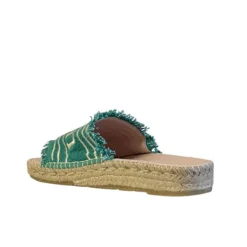 MACARENA BETY36 VERDE FLATS -Summer Shoe Store macarenagreenslipper3