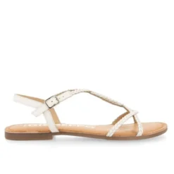 GIOSEPPO NIOAQUE WHITE SANDALS