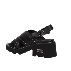CULT GRACE 3705 BLACK STUDDS SANDALS -Summer Shoe Store studdedsand3